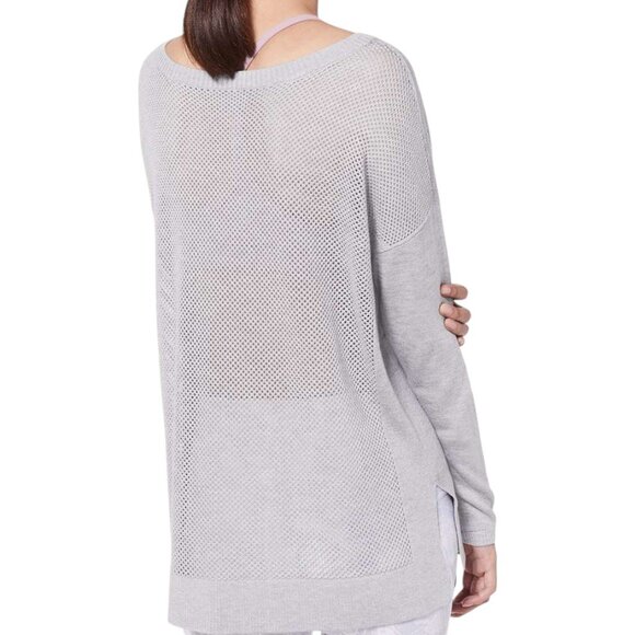 Lululemon Well Being Sweater Heathered Lavender Grey Boolux Knit M - Picture 7 of 7